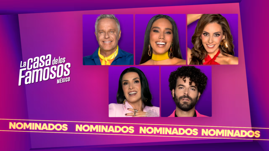 Nominados casa de los famosos