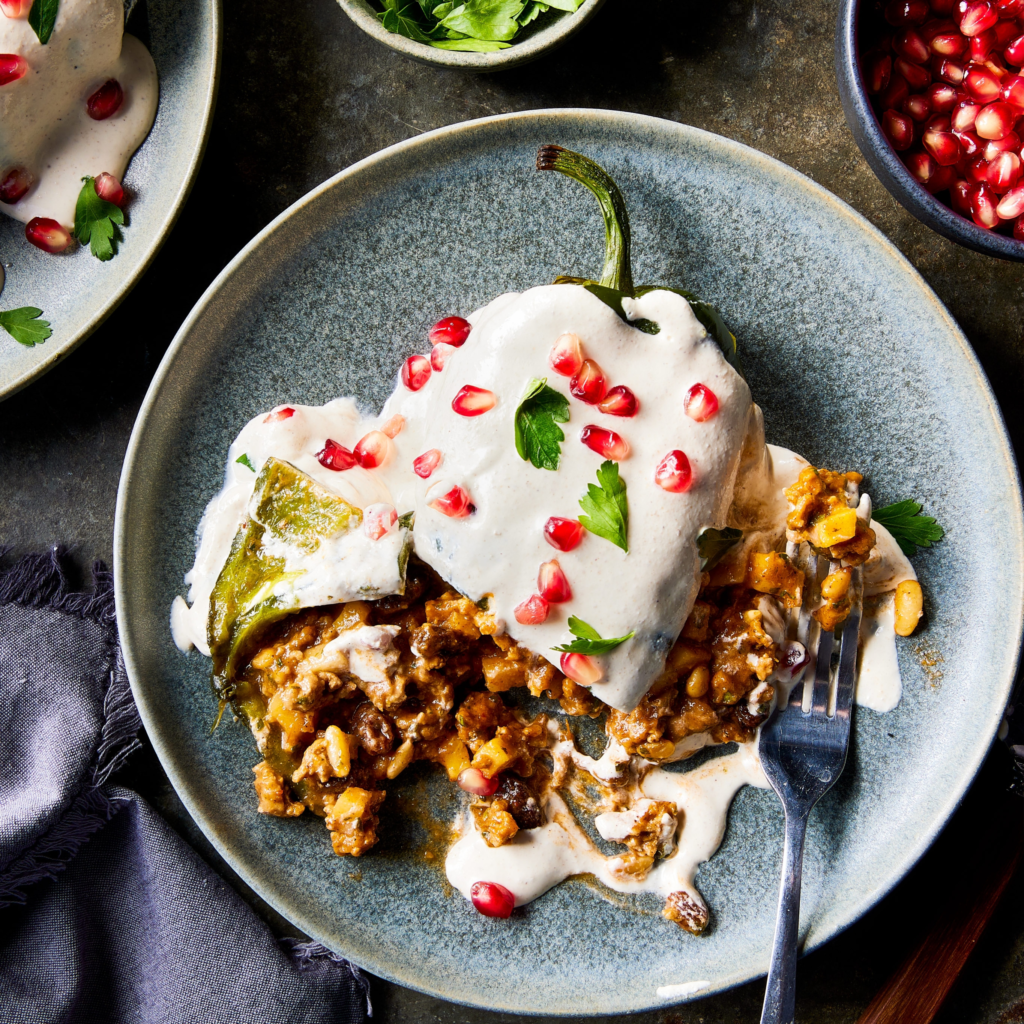 chiles en nogada