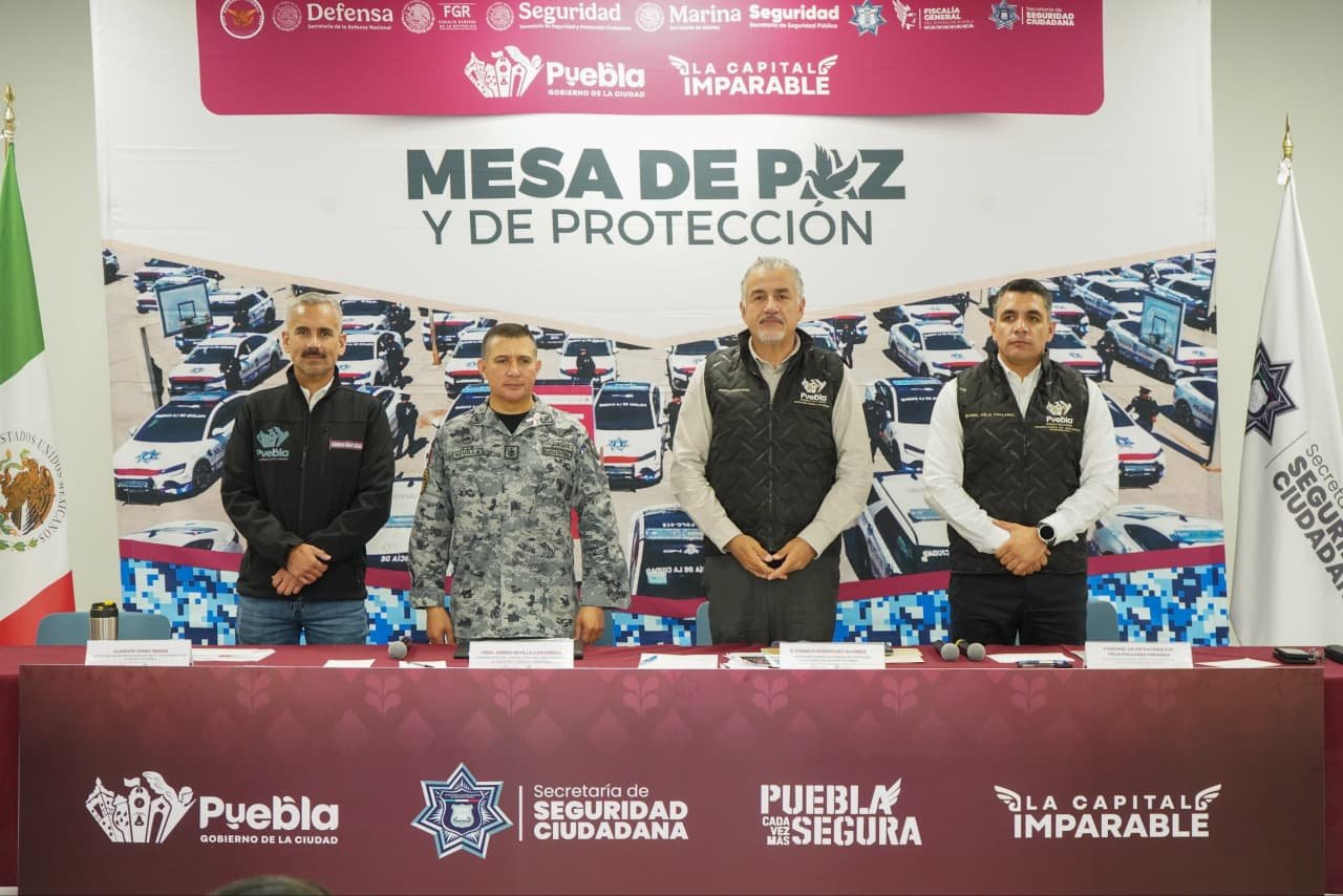 Gobierno de Puebla refuerza estrategias de seguridad y presenta ...