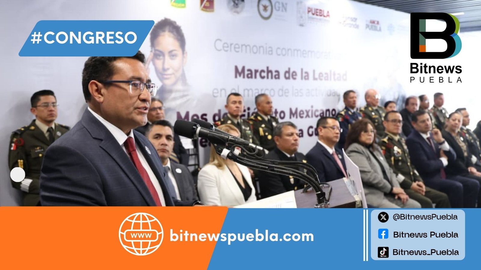 Congreso de Puebla reconoce la lealtad y compromiso de las Fuerzas ...