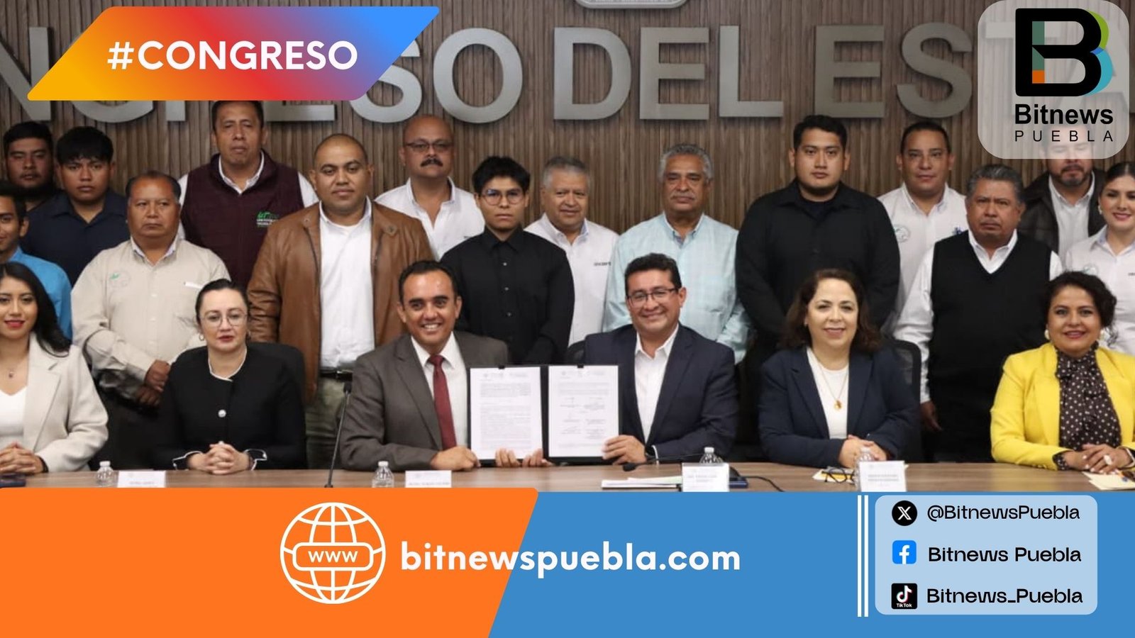 Congreso de Puebla y UTIM firman convenio para impulsar capacitación y ...